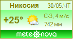 Погода от Метеоновы по г. Никосия