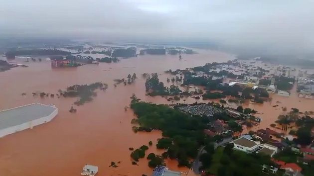 наводнение в Бразилии