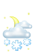 22 февраля, четверг, 5:00: облачно, снег, возможен гололед