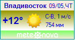 Погода от Метеоновы по г. Владивосток